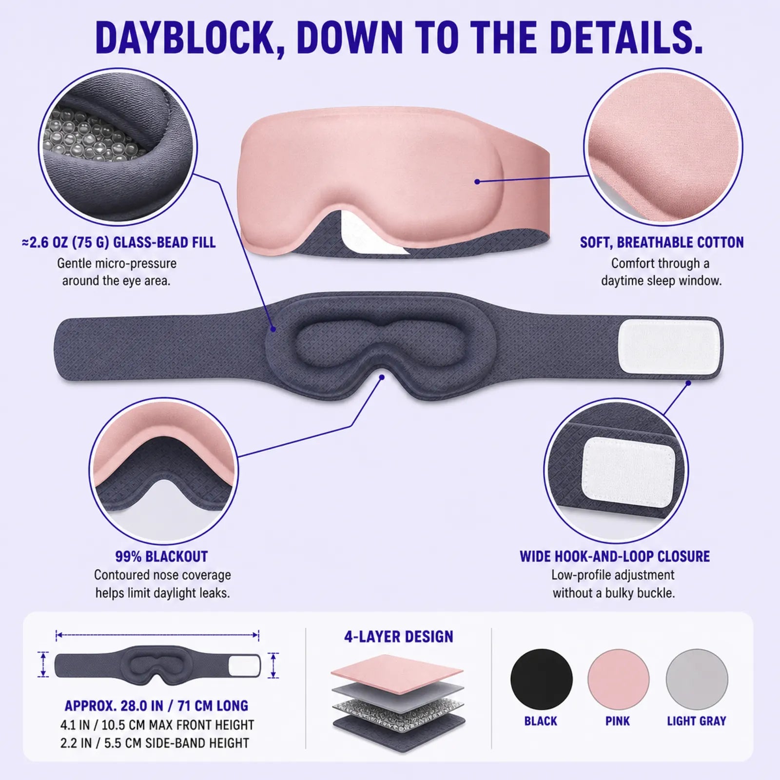DayBlock Sleep Mask